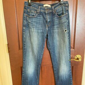 Levis 505 Straight leg Jeans size 6 Long